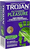 Vista 5 de Trojan Preservativos extendidos con lubricante Climax Control 12 Ct - (paquete de 2)