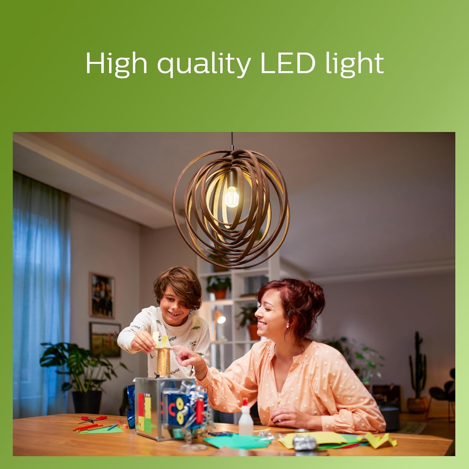 PHILIPS LED 65W BR30 3-Pack Ultra Efficient Soft White Light Bulbs (3000K) 650 Lumen (4.5W = 65W) Dimmable Frosted Flicker-Free Light Bulbs