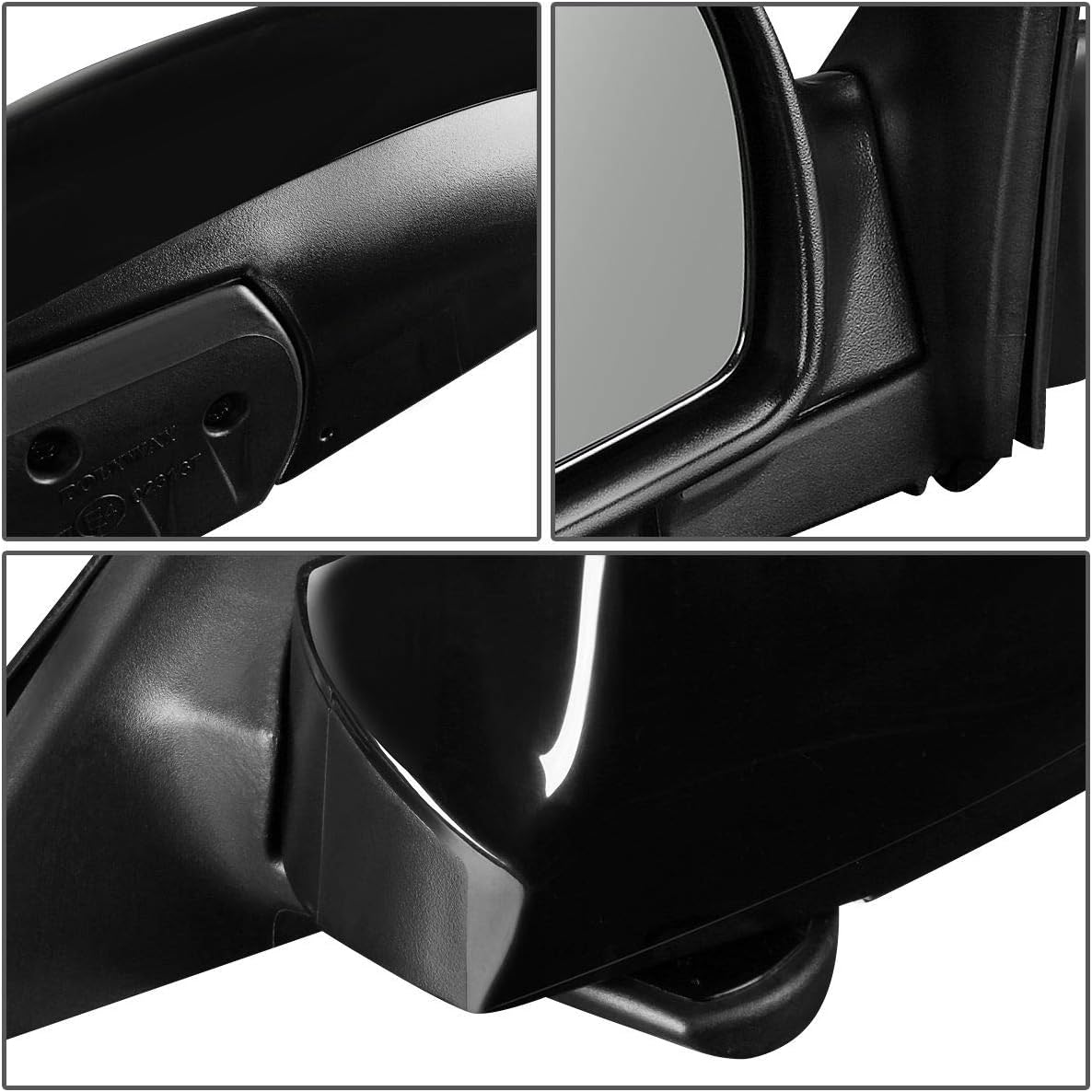 Auto Dynasty OE Style Powered+Heated Driver/Left Side View Door Mirror Compatible with Hyundai Elantra GLS/GT 01-06