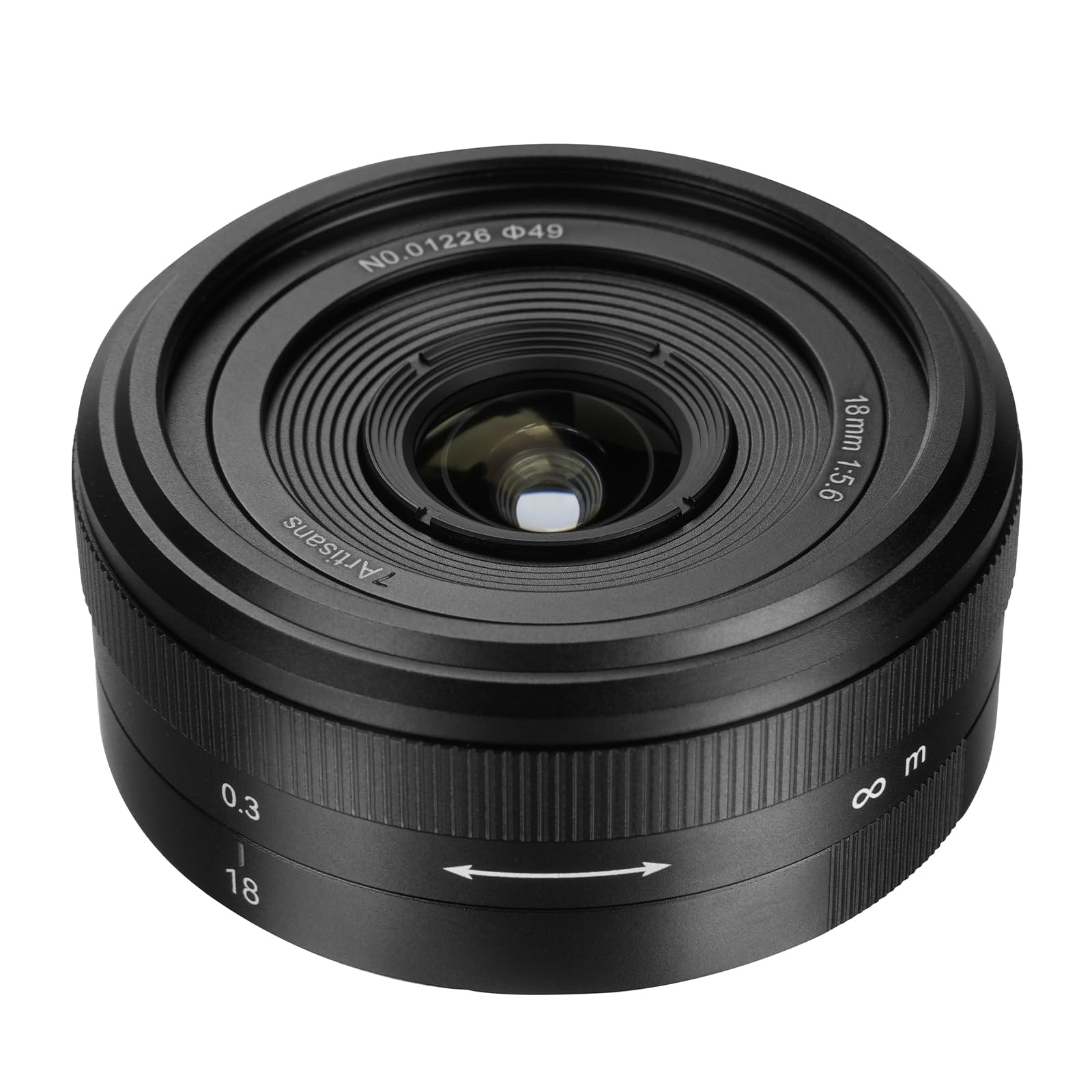 7artisans Obiettivo grandangolare Full Frame da 18 mm f/5.6 con messa a fuoco manuale per fotocamere mirrorless Nikon Z Mount