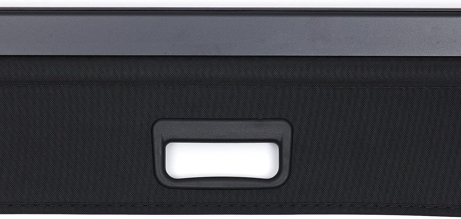 LYNICESHOP Black Trunk Cargo Cover Security Shield Shade Decor, For Kia Seltos 2020-2023