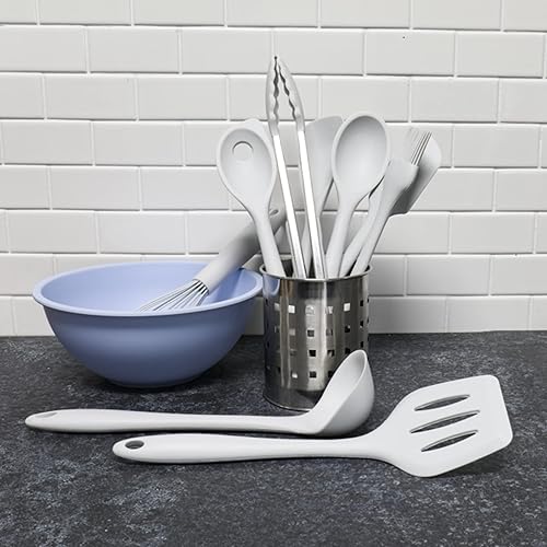 Miniatura 5 de Chef Craft Espátulaespátula de silicona premium, 11.75 pulgadas, color gris