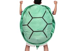 Nostalgic Aqua Cuddles - Immerse in Comfort with Our Super-Sized Turtle Shell Pillow