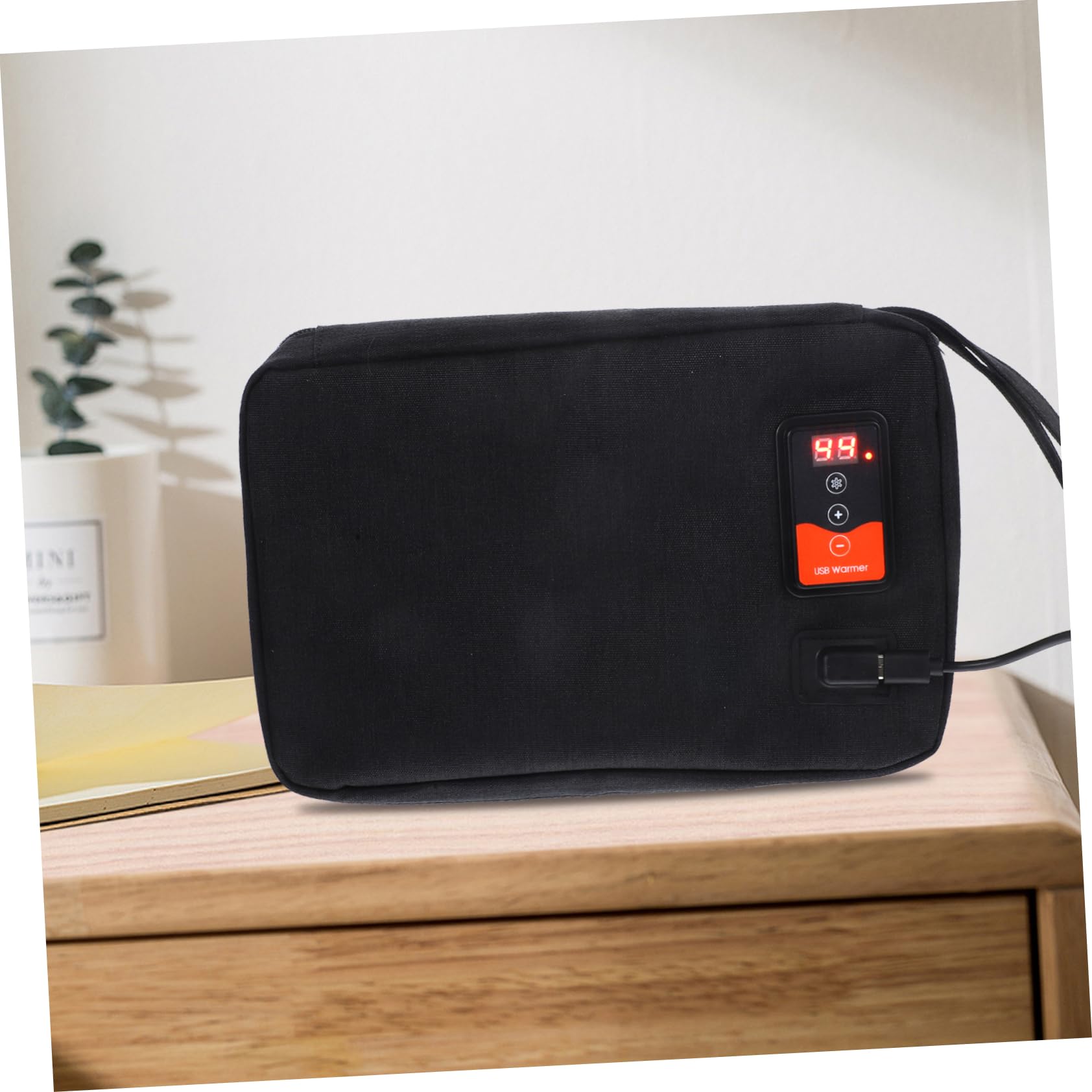 TOPBATHY Calentador de Toallitas Húmedas Portátil para Bebés Capacidad de 20-80 Toallitas, Ahorro de Energía y Preservación de Calor para Uso Interior y Exterior