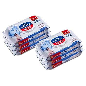 Morisons Baby Dreams 99% Water Wipes - Pack of 6