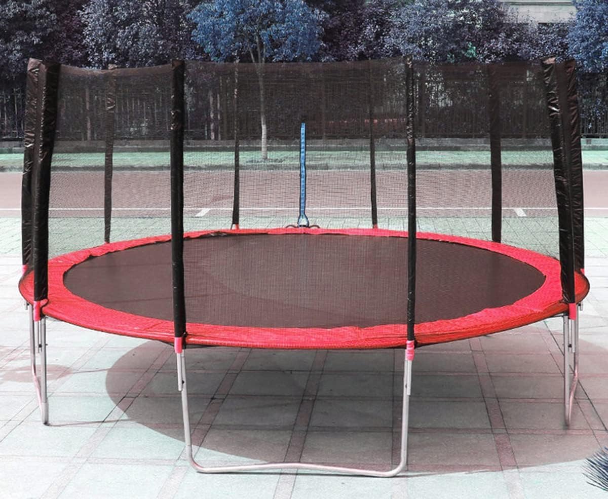 Trampoline Replacement Spring Cover Mat 6ft 8ft 10ft 12ft 14ft 15ft 16ft Trampoline Edge Cover, Red (Color : Red, Size : 16ft)
