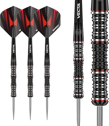 Miniatura 6 de Winmau Mervyn King Special Edition Professional 90% Tungsten Darts Set with Flights and Stems (Shafts)