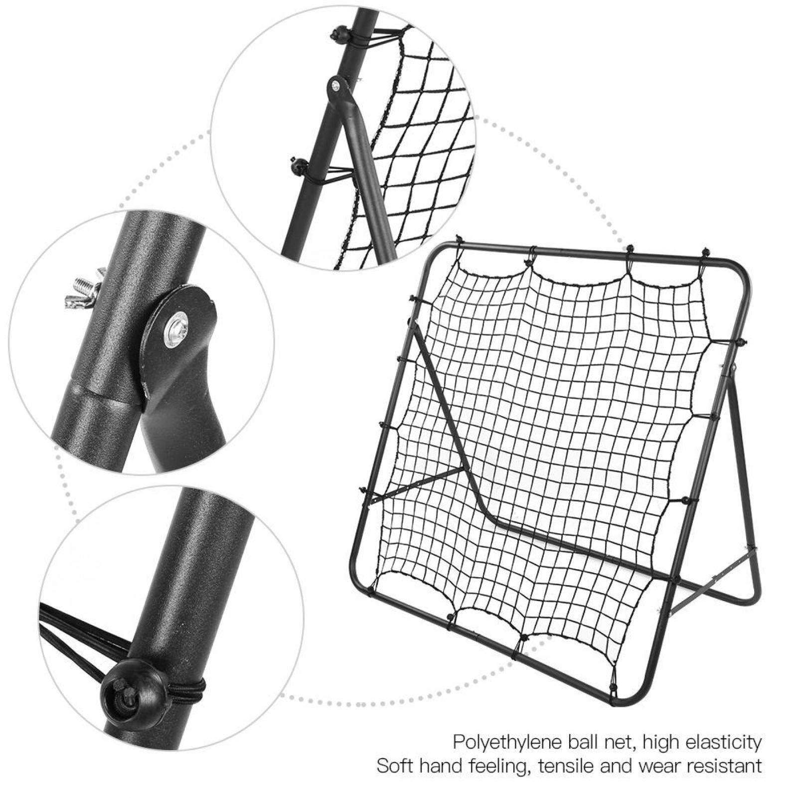 Kickback voetbal rebounder 124x90 cm - EXIT