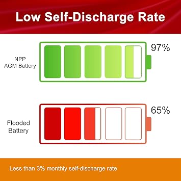 NPPower NP12-20Ah (T12) Terminals 12V 20Ah Sealed Lead Acid Battery Replace for Security Systems, Solar System,ZB-12-20, 6-DZM-20, 6DZM20, Scooter Bike, HR22-12, HR22 and Dr Power 6-dzm-20