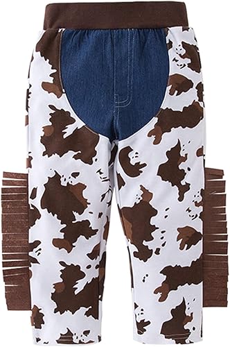 Miniatura 3 de Bilo - Disfraz de vaquero de Halloween para niños, conjunto de 4 piezas, cosplay, eventos, fiestas, escenario, actuaciones