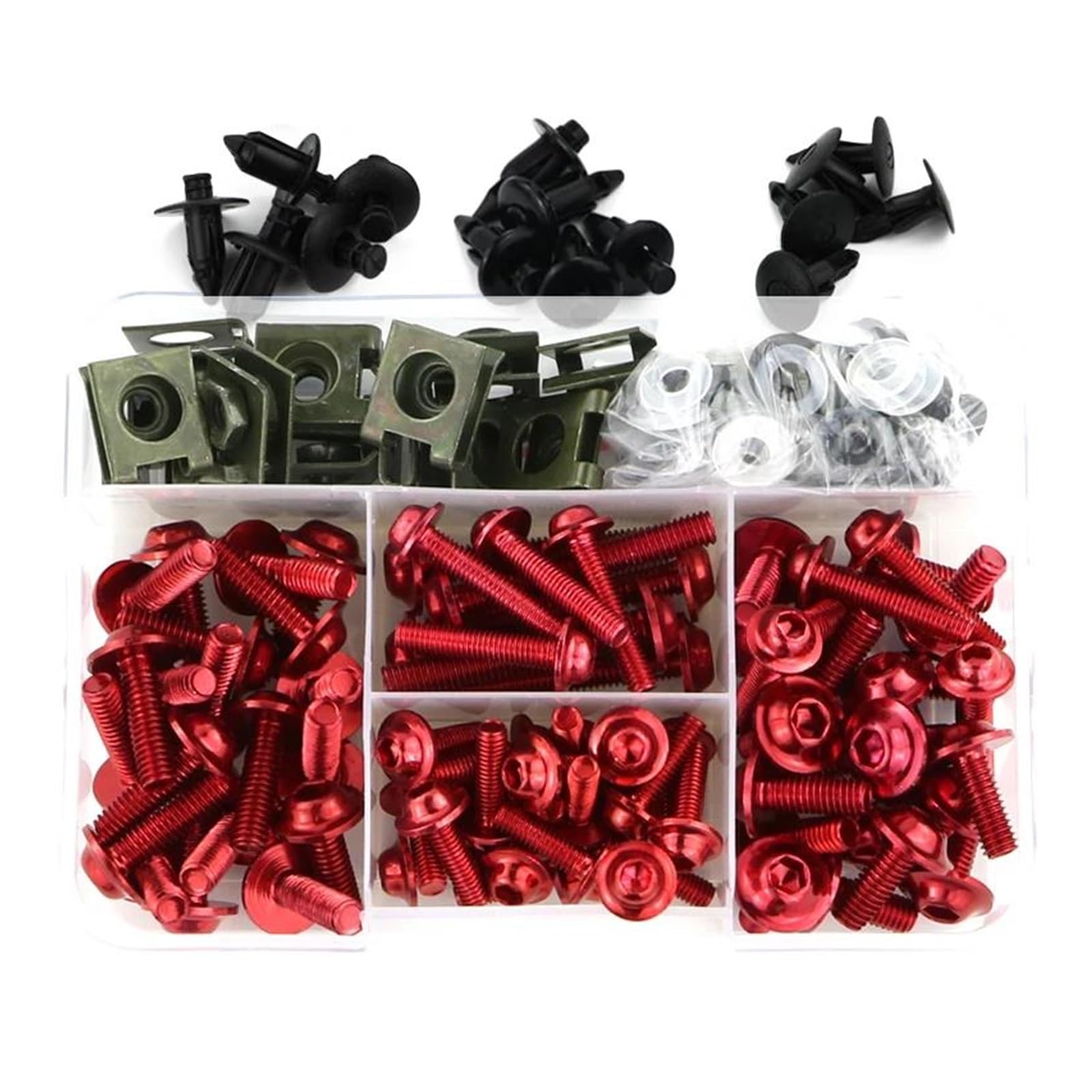 Kit Complet De Visserie pour Carénage Et Habillage pour K&AWAS&AKI 250R 650R ER-6F ER-6N 300 400 650 1000(Style E)