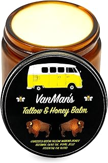 Vanman's Tallow and Honey Balm - Sarga de bis...