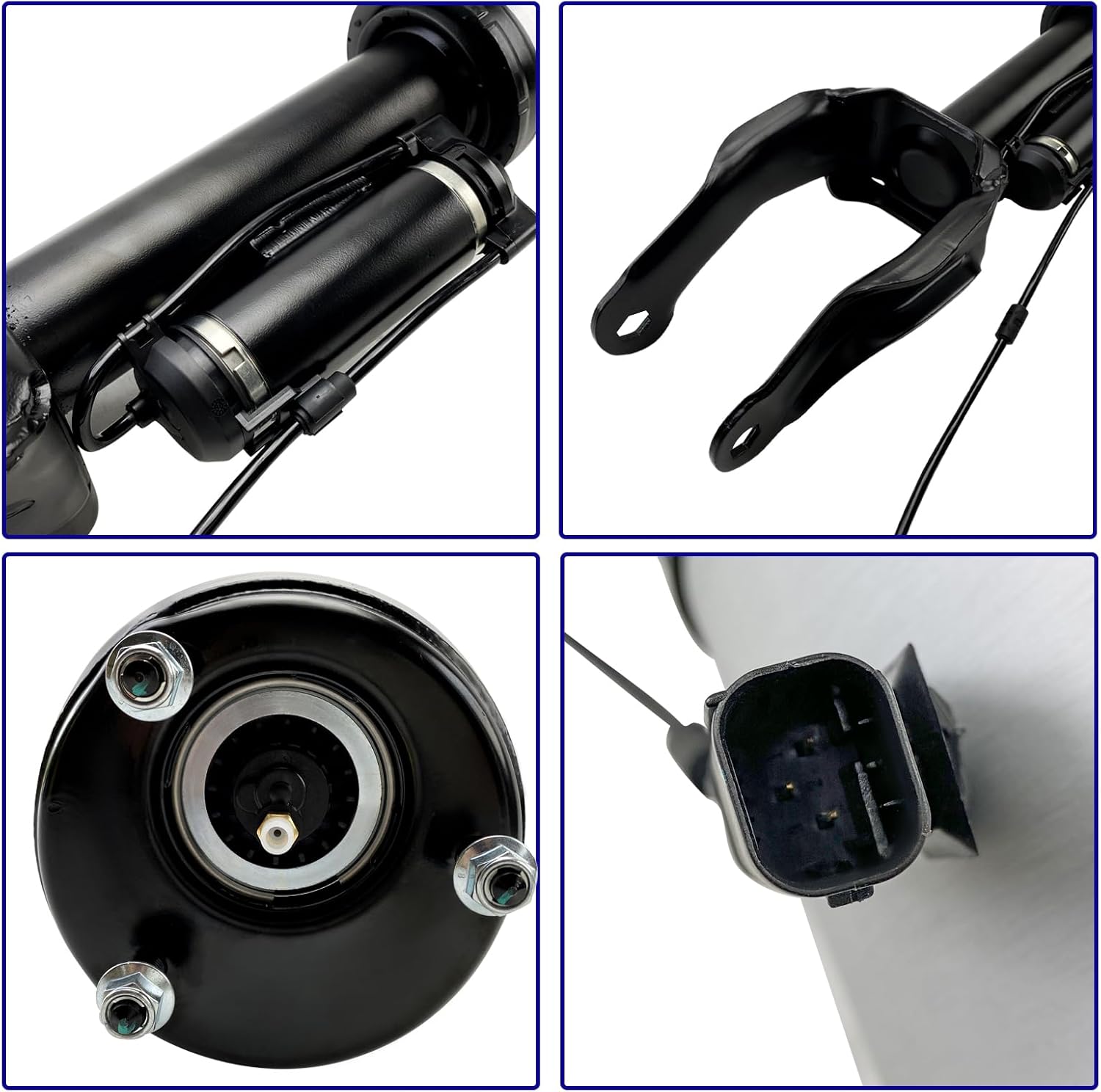 Front Right Air Strut Suspension Replacement for 13-18 ML250/350/400/500/550, GL350/450/GL500/GL550/GL63 AMG, OEM Replace Number A1663201413, A1663230400