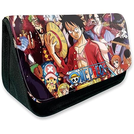 Amazon Co Jp ワンピース ｏｎｅｐｉｅｃｅ 筆箱 鉛筆ケース 大容量 麦わら海賊団 麦わらの一味 文房具 オフィス用品