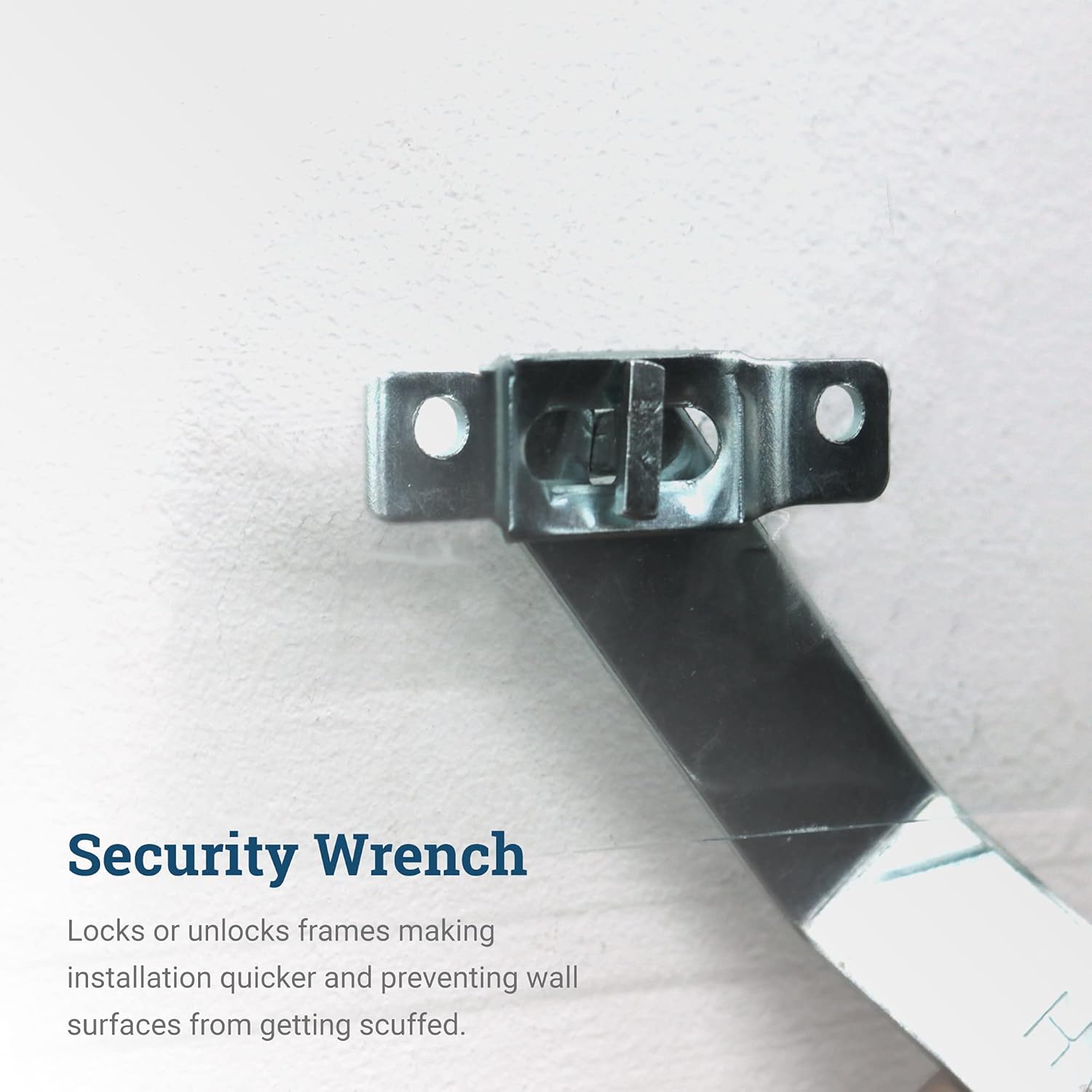 PHS T-Screw Security Wrench - 2-Pack Lock Wrench for Security Picture Hangers - Picture Hanger Tool for Installing & Removing T Screws on Artwork