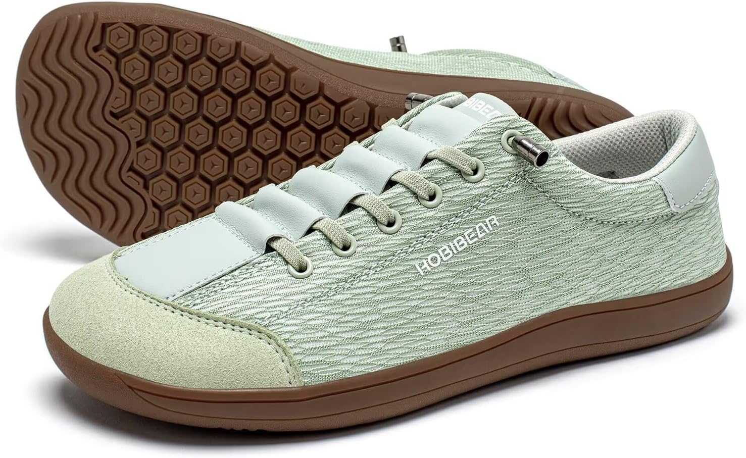 HOBIBEAR Barefoot Shoes Mesh Lightweight Wide Toe Box Zero Drop Slip-on Shoes for Women - Image 2