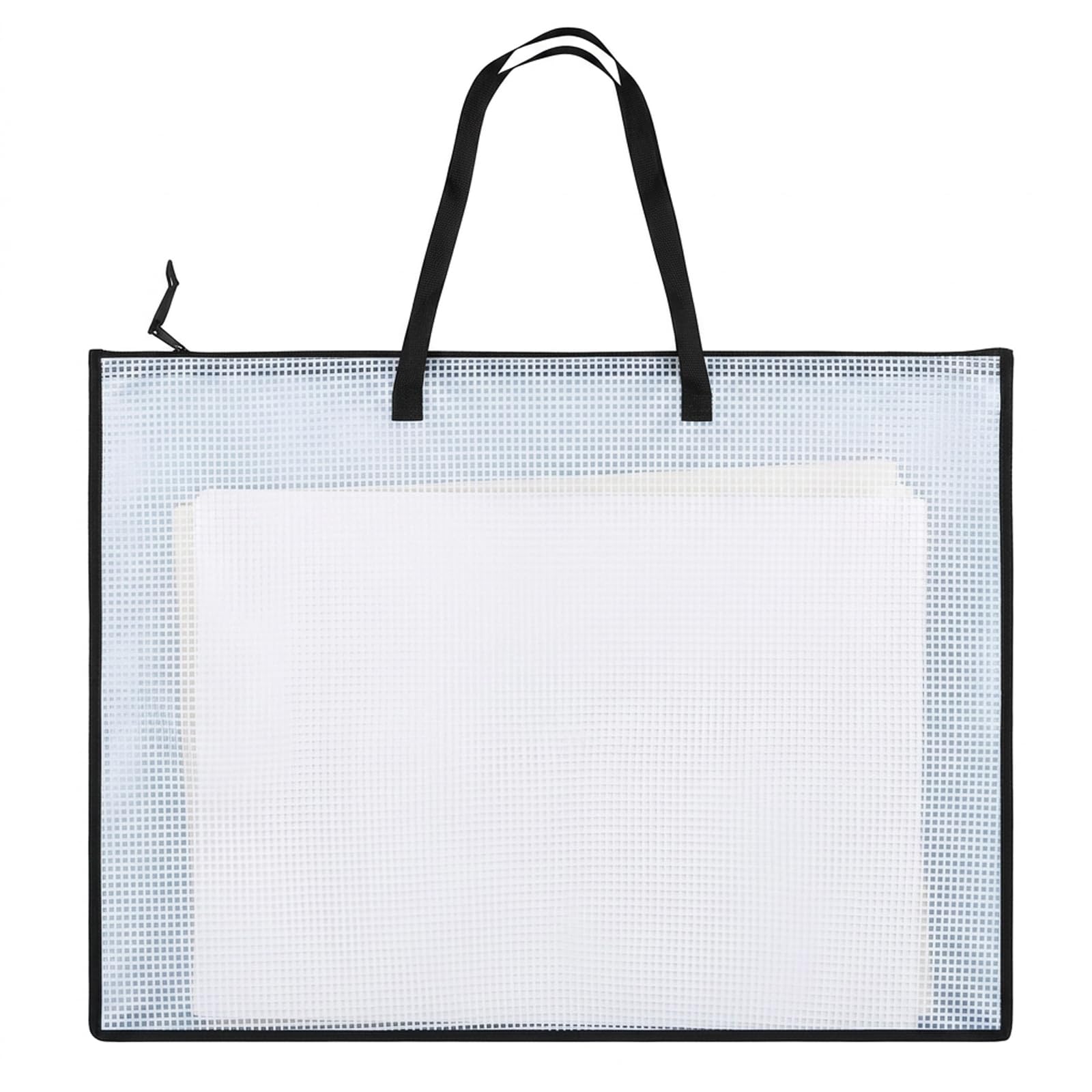 1 PCS A1 Portfolio Case, Art Folder, 63.5*48cm Transparent Storage Bag for Documents and Drawing Boards, Practical Organizing Accessory for Artists, Designers, Office Workers, Art Enthusiasts
