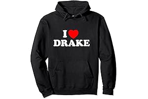 I Heart Drake Pullover Hoodie: Express Your Love for the Icon