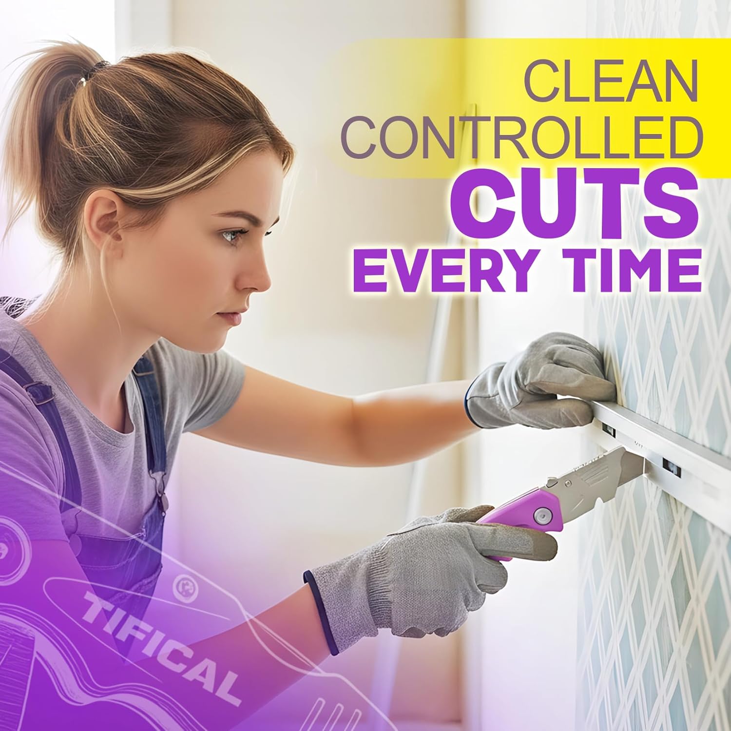 Folding Utility Knife Set, Quick Change Folding Box Cutter with Clip, Extra 30 SK5 Razor Knife Blades, Navajas Para Trabajo, Pocket Utility Knife for Work, Carton, Cardboard, Packages|24PACK