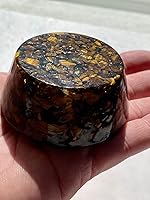 Vista 2 de Tiger's Eye Crystal Tower Buster Orgone Generator Energy Accumulator PERFECT GIFTING TOOL!!!! Made using Advance Harmonics Orgonite Many Beautiful