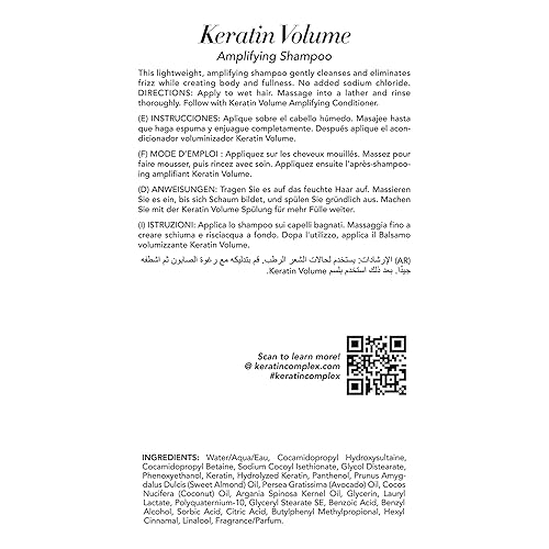 Miniatura 2 de KERATIN COMPLEX by Keratin Complex champú de queratina para amplificar volumen de queratina 135 onzas