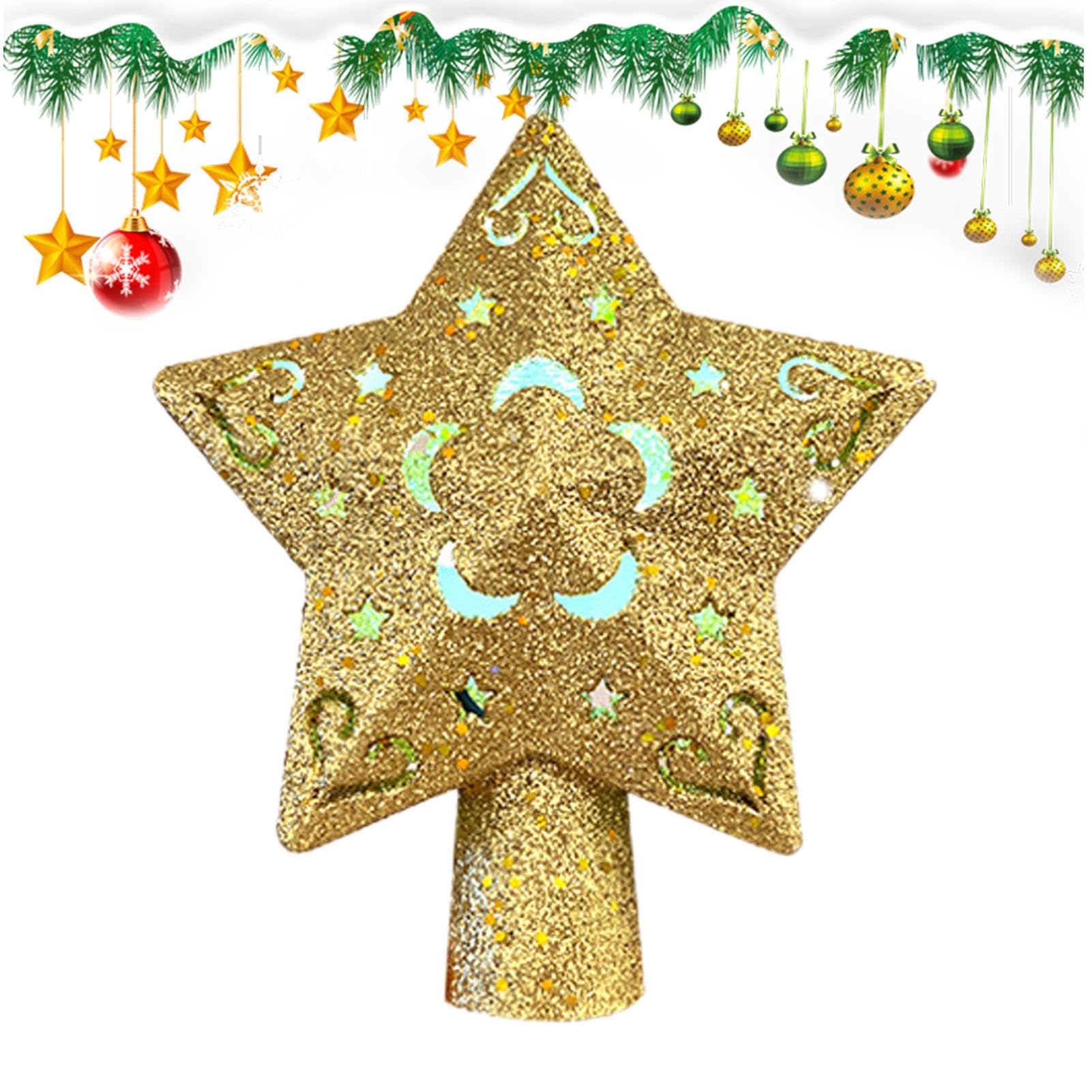 Estrella para árbol de Navidad ideal para decorar el hogar y crear un ambiente mágico en el bar