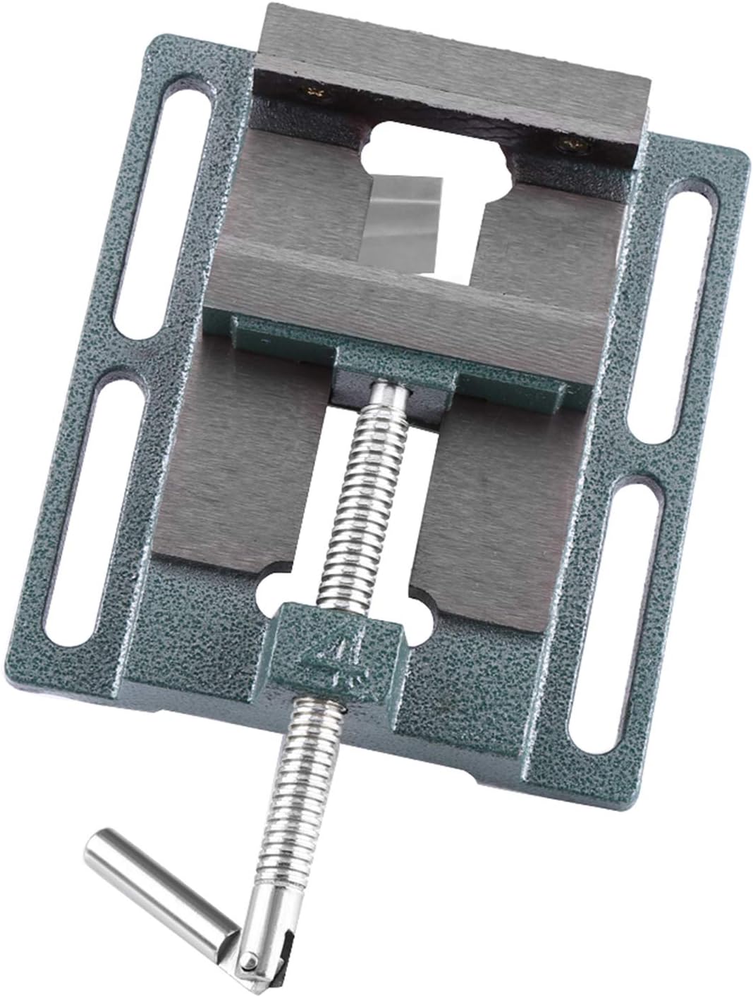 Drill Press Vice, Bench Vise, Drill Press Table, 6 Inch Jaw Width Universal Table Vise, Home Vice Bench Clamp, Portable Clamp-On Vise Bench For Woodworking Metalworking Drilling