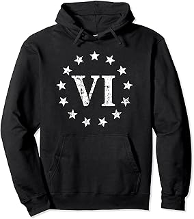 Sixth Amendment, Rights Of Criminal Defendants Patriotic Pullover Hoodie