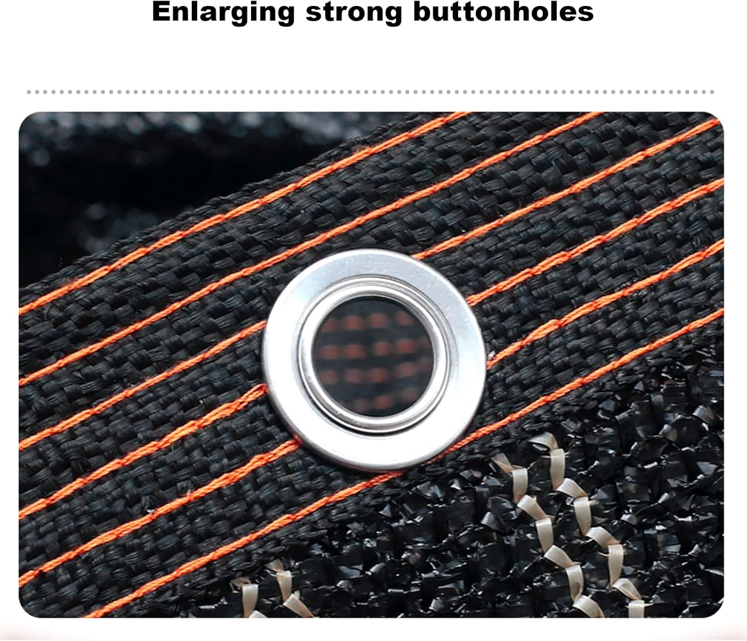 SPOUR 98% Shade Cloth Greenhouse Shading Net with Grommets,Uv Resistant Net,Sunblock Shade Cloth,Sun Screen Mesh Plants Greenhouse Cover Fabric,Shade Netting,Privacy Netting,Black,3 * 7m/9.8 * 23ft