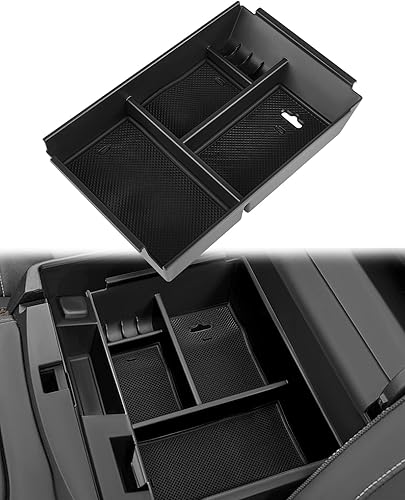 Bandeja organizadora de consola central compatible con 2009-2014 para Ford para F-150