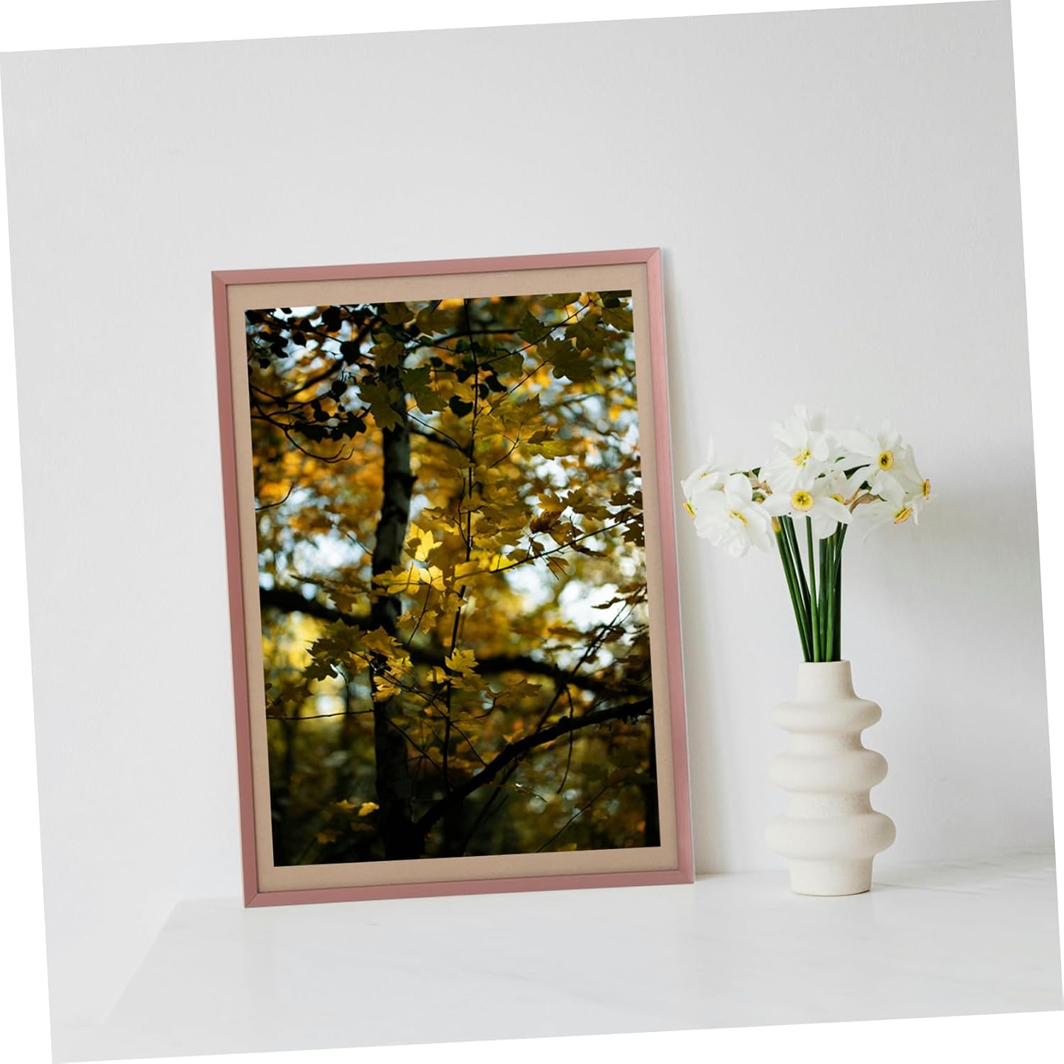 IMIKEYA Narrow Picture Frame for Wall Display Slim Design Suitable for Home and Office Decor Easy to Install Modern Poster Frame