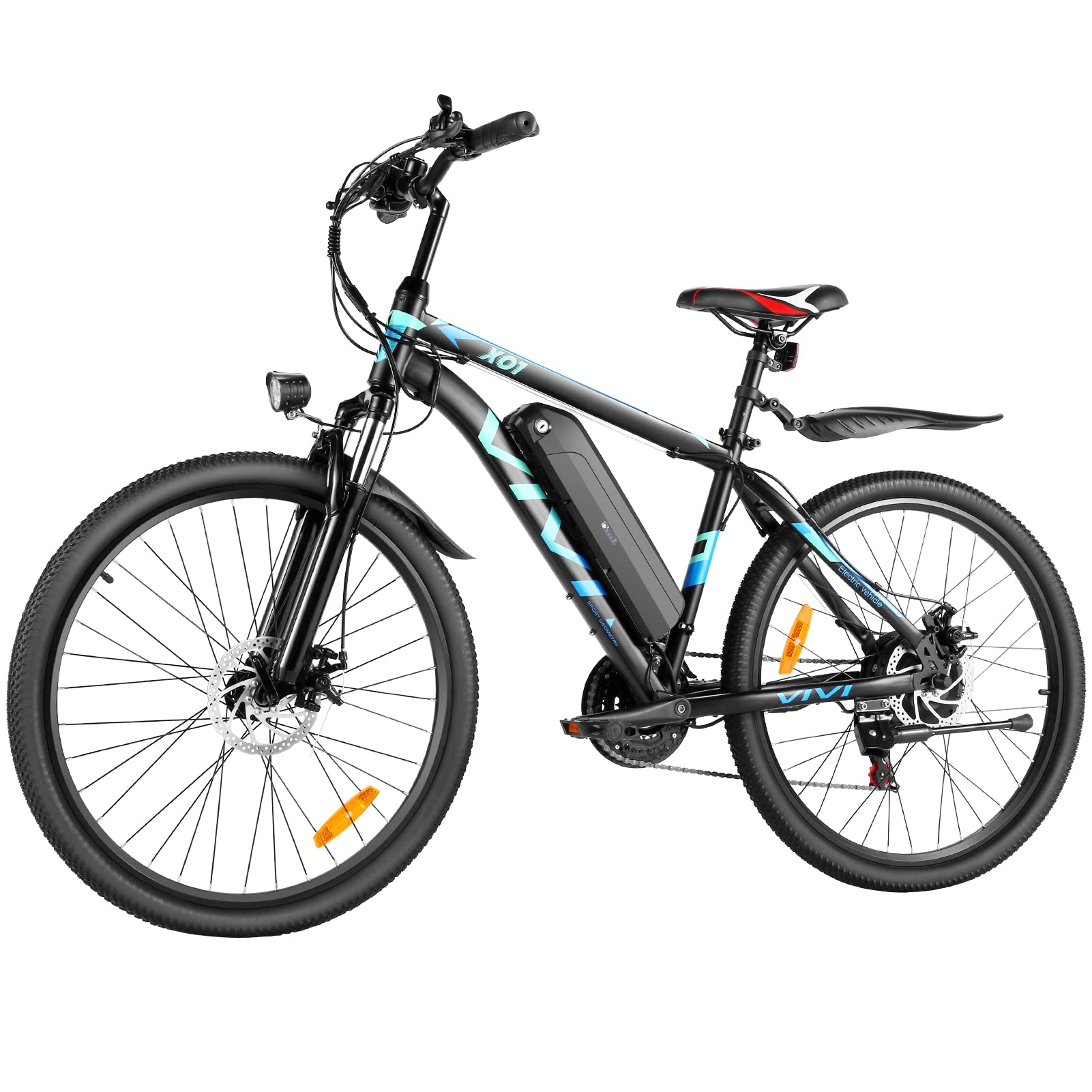 Buy VIVI Electric Bike for Adults, 26''/27.5'' Electric Mountain Bike 350W/500W Ebike, 22MPH
