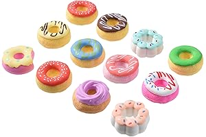 24 Pack Donut Erasers For Kids Party Favors Bulk