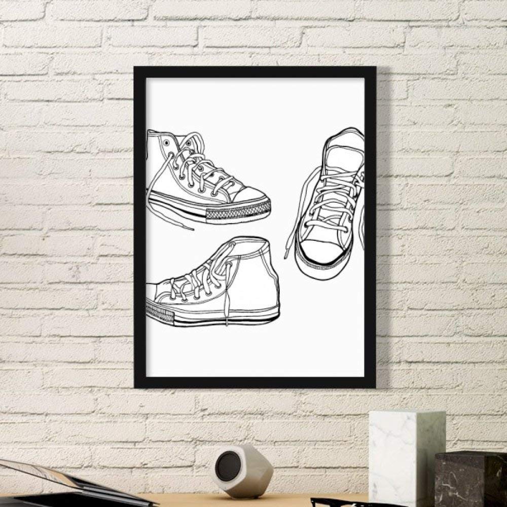 Cuadros para regalo original marco negro decoración etiqueta de pared casa