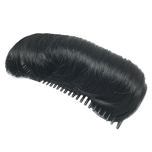 Miniatura 4 de 3 piezas de clip invisible para el cabello falso para el cabello, base de volumen para el cabello, almohadilla para el cabello, herramienta de