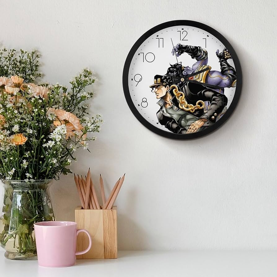 ジョジョの奇妙な冒険 ディオ 壁掛け時計 クロック 3Dホログラム 71wkjqSWLbL._UF894,1000_QL80_.jpg