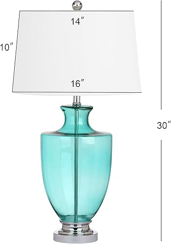 Miniatura 5 de SAFAVIEH Lighting Collection Desiree - Juego de 2 lámparas de mesa para dormitorio, sala de estar, oficina en casa, escritorio, mesita de noche