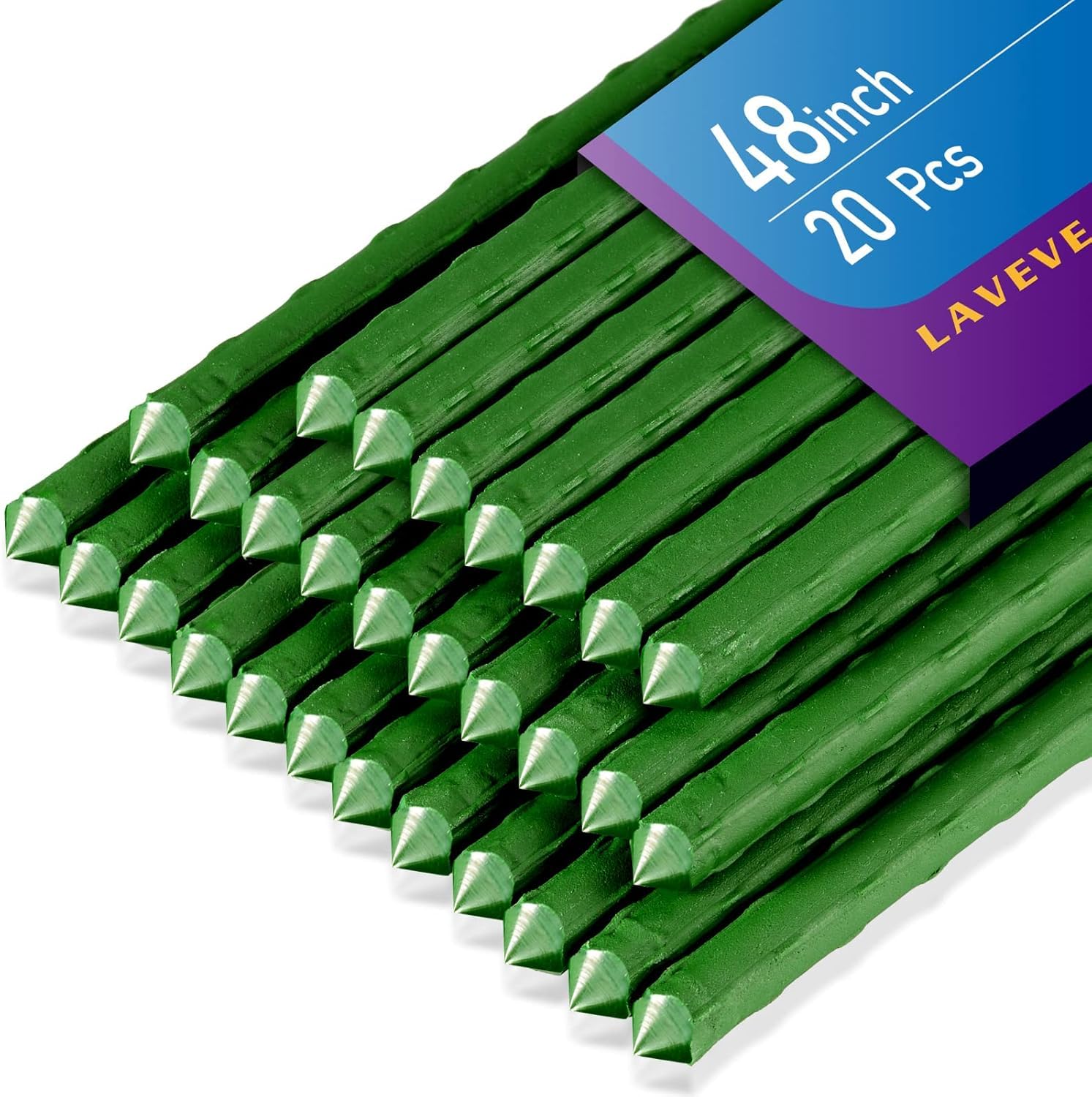 LAVEVE Garden Stakes 48 Inches