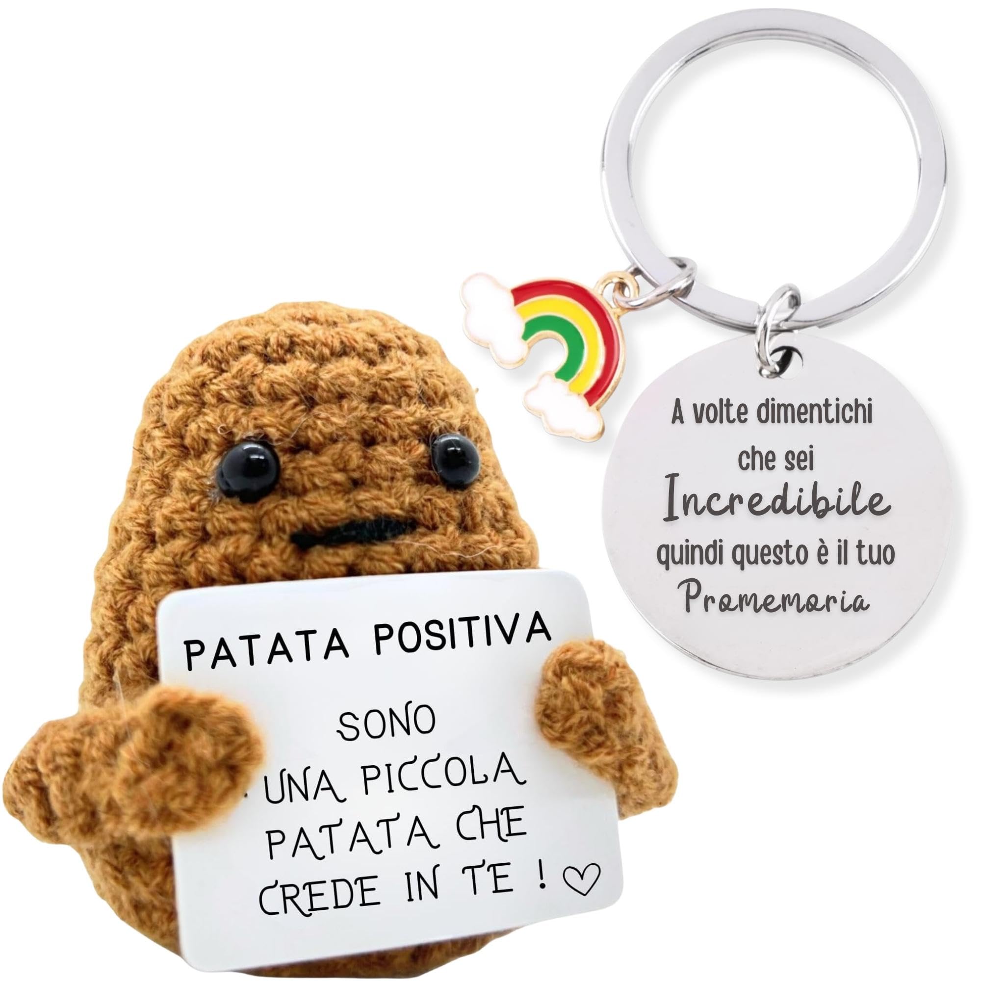 Amzq - Portachiavi per amici e fidanzati, con scritta Thank You, idea regalo per il compleanno di una donna
