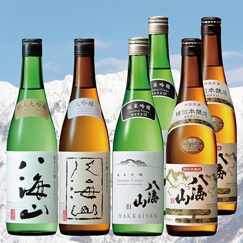 八海山の上質な食中酒セット(720ml×6本)
