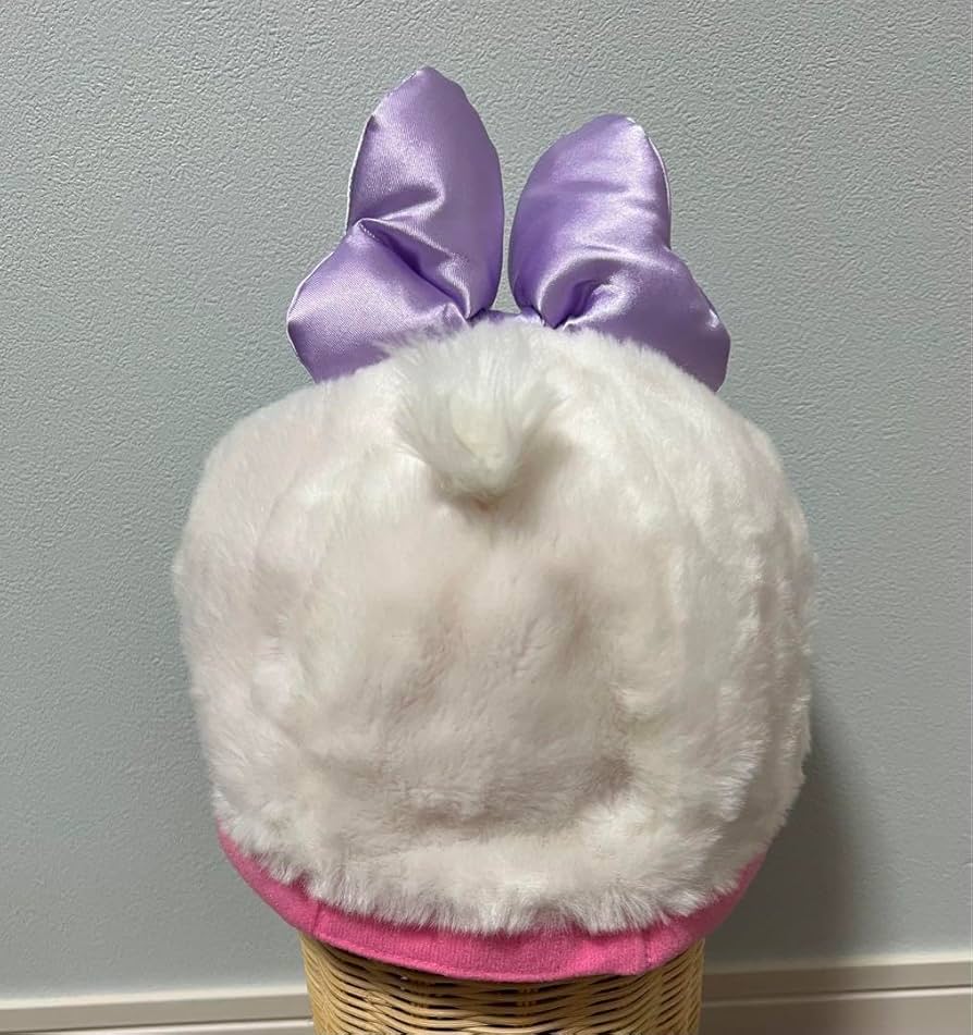 希少●ディズニー ファンキャップ レトロ　アンティーク デイジー ダック レア デイジー・ダック ファンキャップ 帽子 (東京ディズニーリゾート