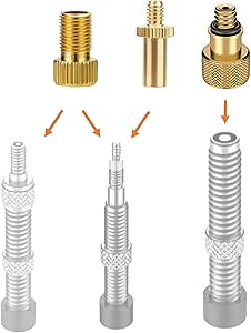 Adapter Für Dunlop Ventil Reparatur Presta Auf Schrader Adapter – Ventilreduzierer Für Fahrrad, MTB, Rennrad For Inflatables