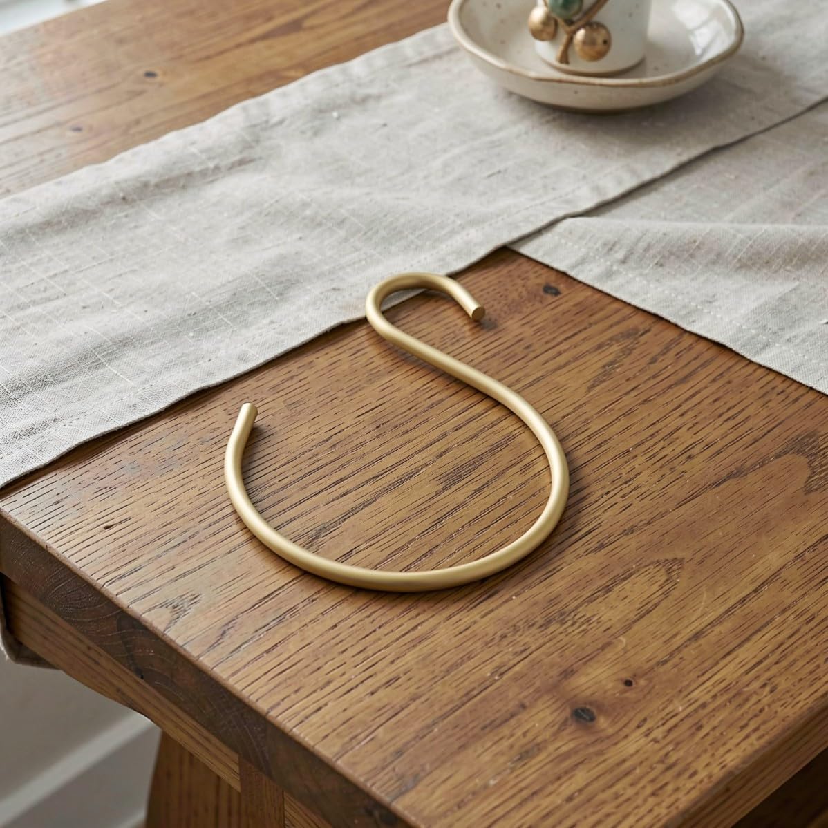 3pcs S Shaped Metal Hanger Closet Organizer for Scarves and Hats