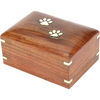 pet memorial box ashes