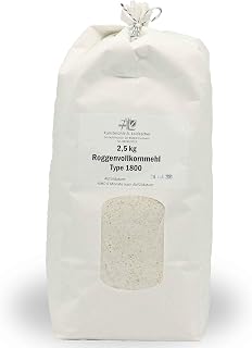 ROGGEN VOLLKORN MEHL - KUNSTMÜHLE LEIDESCHER 2500gr