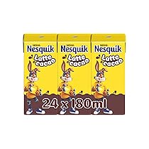 NESQUIK Pronto da Bere Latte e Cacao, 8 Confezioni da 3 Brick da 180ml (24 Brick 4,32L)