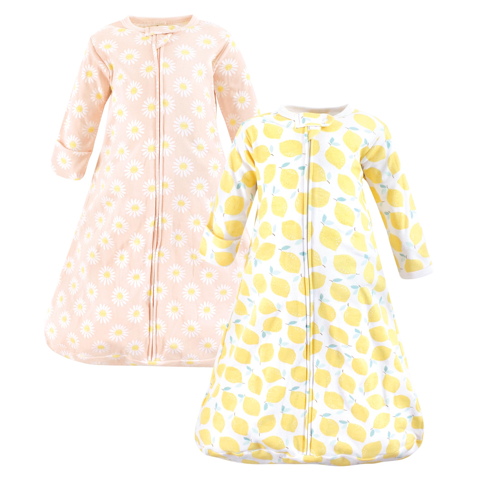 Hudson Baby Unisex Baby Cotton Long-Sleeve Wearable Sleeping Bag, Sack, Blanket