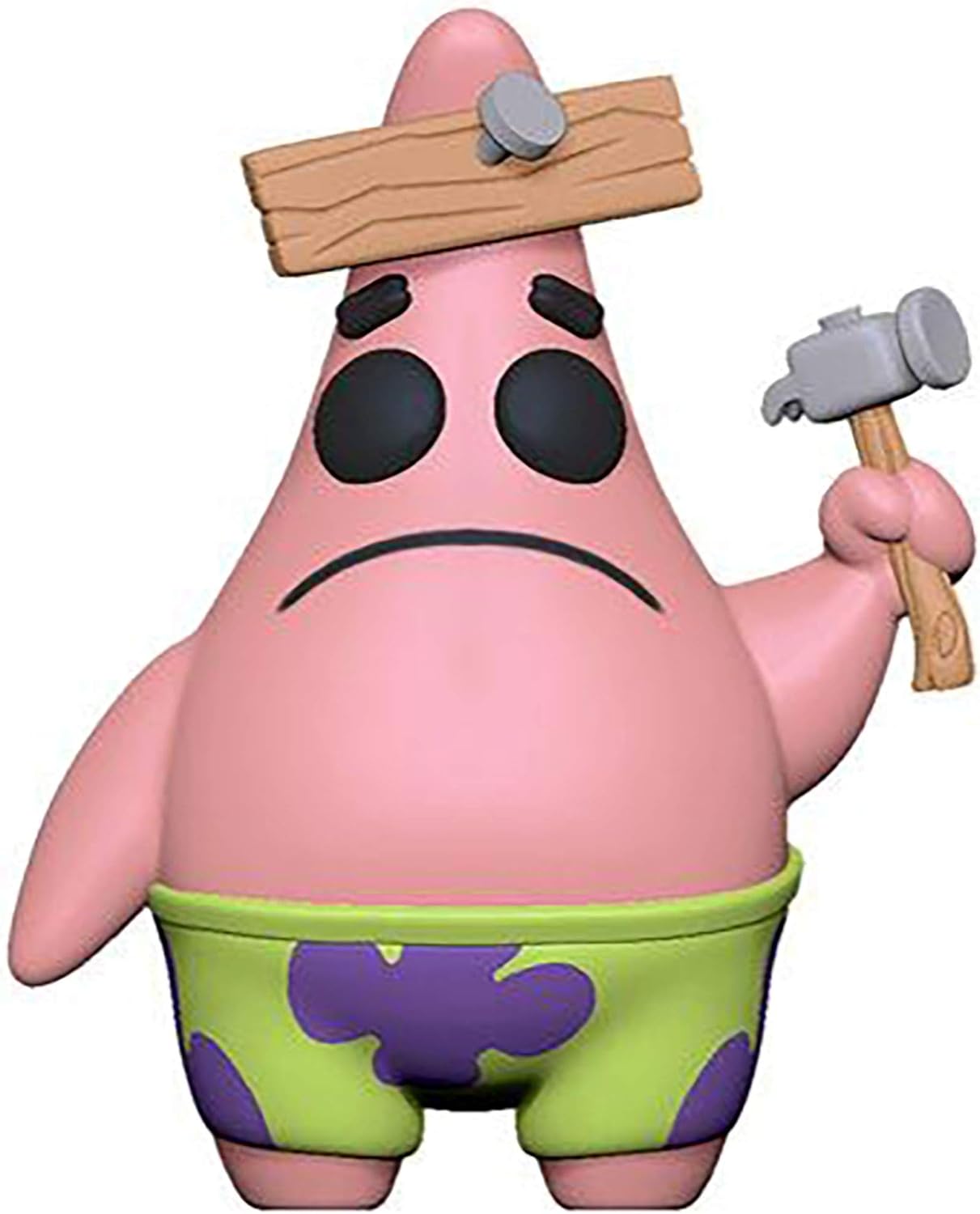 Funko Pop! Animation: Spongebob Squarepants - Patrick with Board, Multicolor, Standard