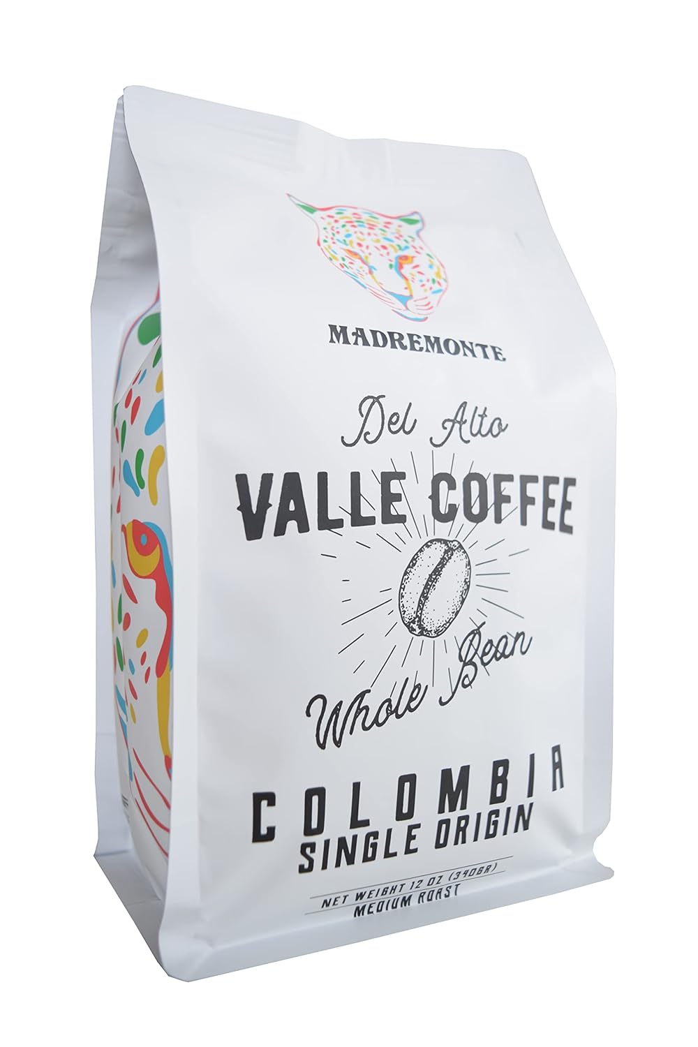 Café Del Alto Valle Colombia Single Origin Grano Tueste Medio 12 oz