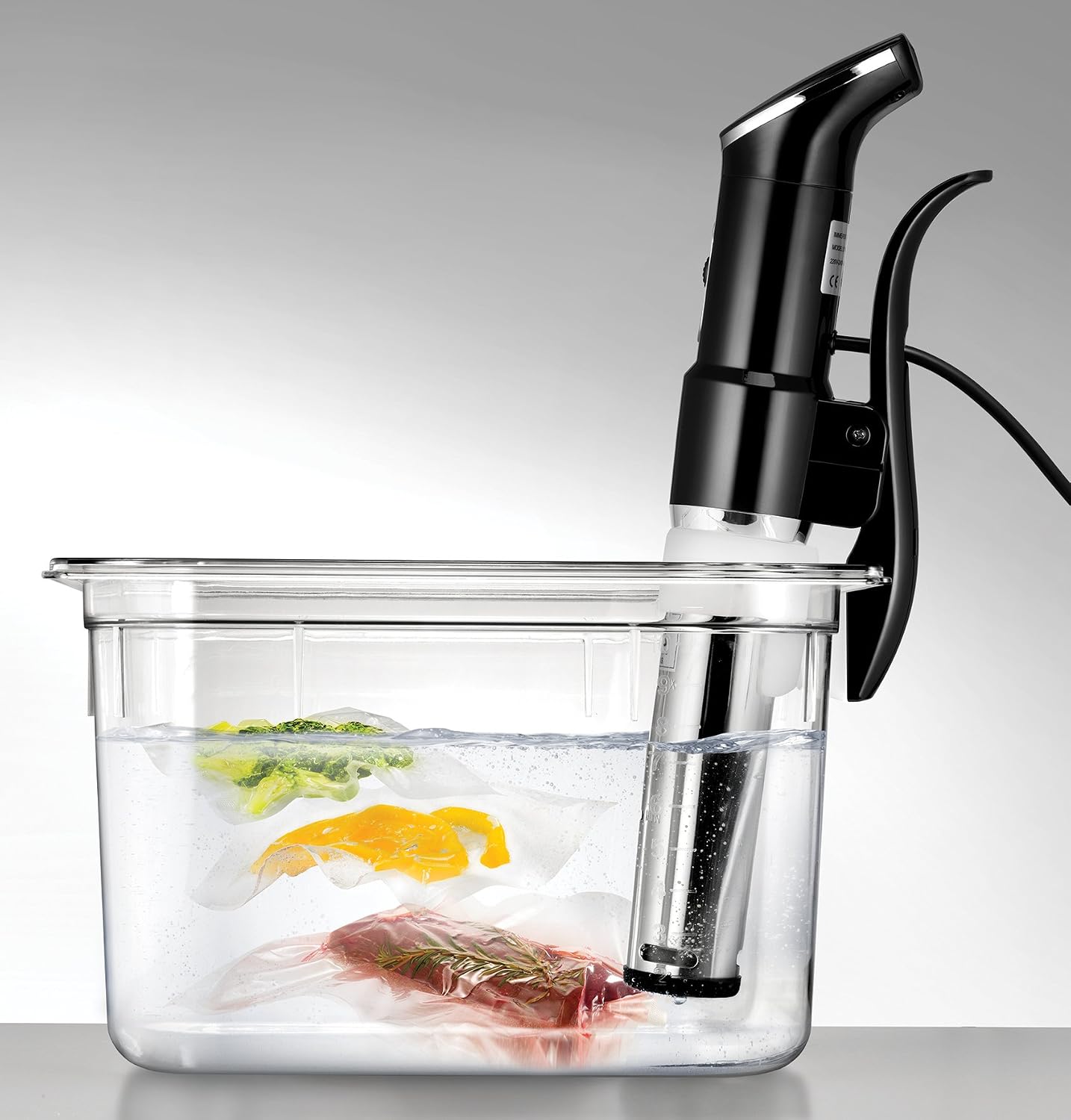 Malaha Sous Vide Cooker 1000W - Immersion Circulator - Professional Machine - Sous Vide Vacuum Heater - Accurate Temperature Digital Timer - Ultra Quiet Working Cooker image 2